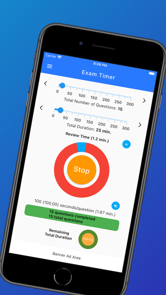 #7. Exam Timer : Effortless, Easy (iOS) 由: Alparslan Topbas