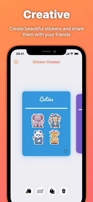 ‎Sticker Creator: Share Sticker Screenshot