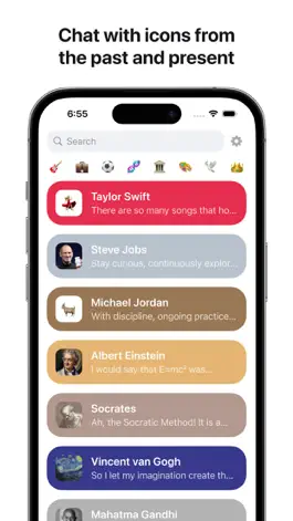 Game screenshot Doppel - Chat with any Era mod apk