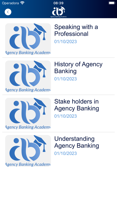 Agency Banking Academy Screenshot