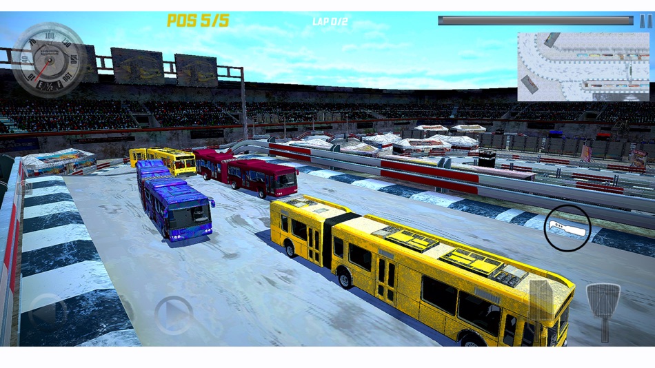#1. Long Bus Racing Derby Forever (iOS) Podle: art ivanov