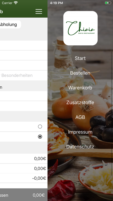 Chiaia Bar & Restaurant Screenshot