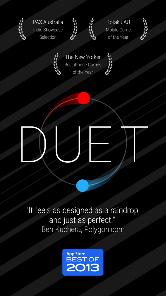 #1. Duet Game (iOS) 由: Kumobius