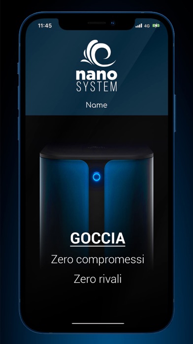 Nanosystem Goccia Screenshot
