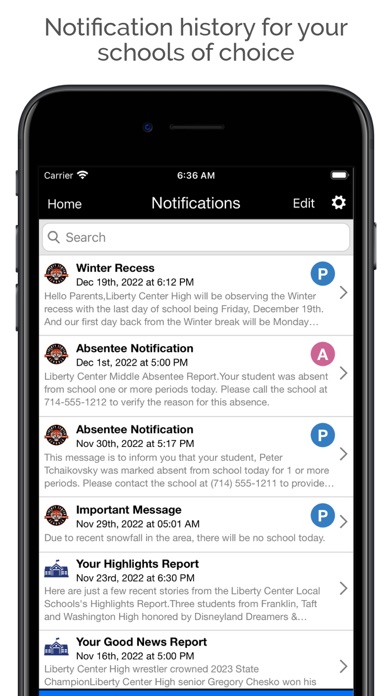 Liberty Center Schools Screenshot