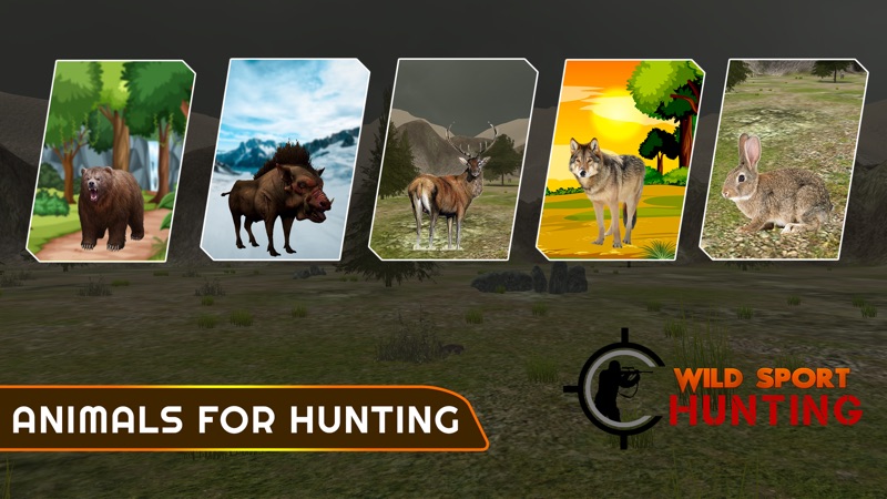Wild Sport Hunting Sniper Game screenshot 1