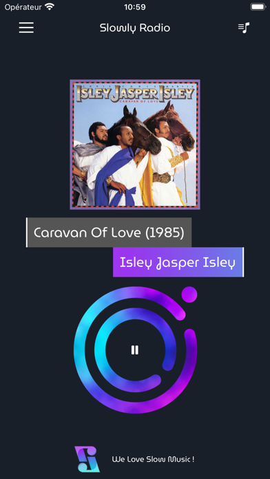Slowly Radio Screenshot