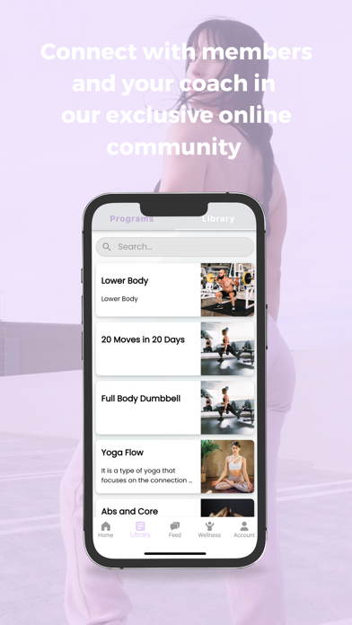 LH Fitness Screenshot