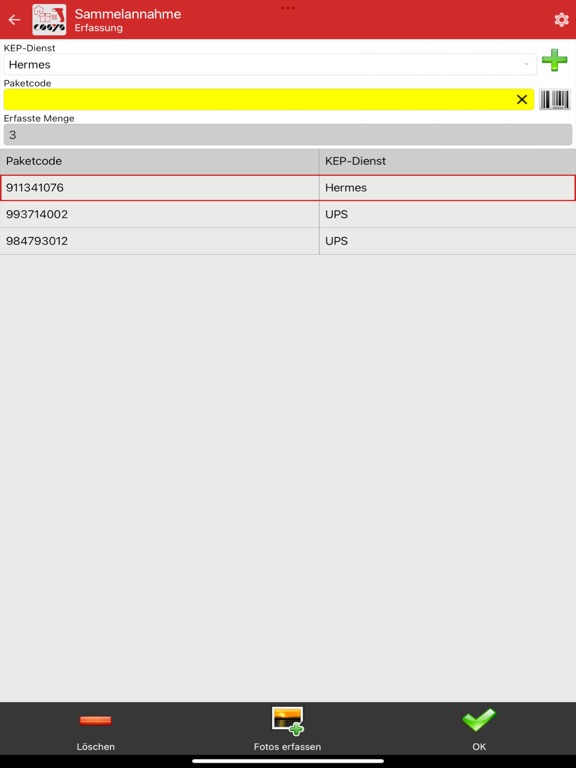 Screenshot #5 pour COSYS Postverteilung