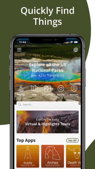 NPS Parks Appのおすすめ画像1