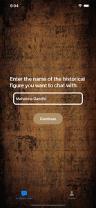 AI History Chat screenshot #1 for iPhone