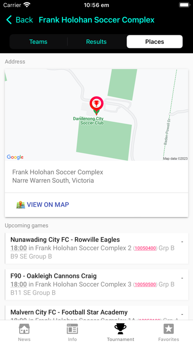 Junior Champions League Screenshot