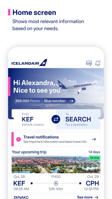 Icelandair Screenshot