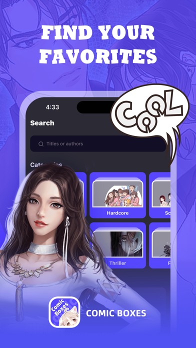 Comic Boxes Screenshot