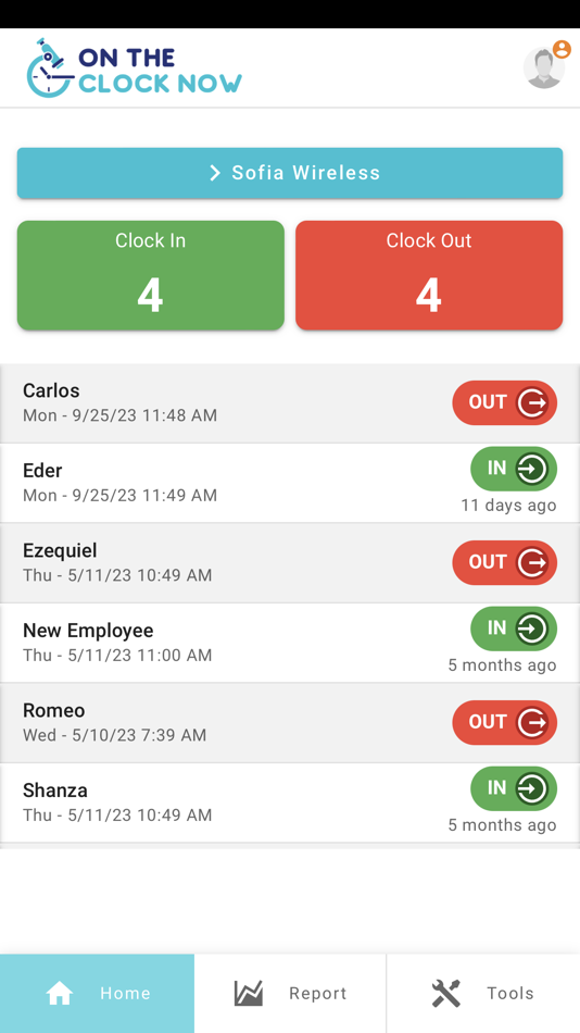 #1. On The Clock Now (iOS) Podle: Muhammad Saqib