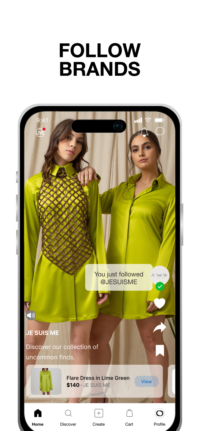 Lemonade Fashion Swipe and Shop