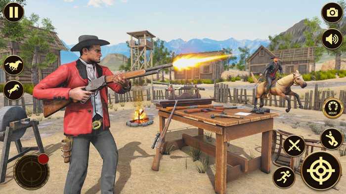 Wild West Survival Cowboy Game
