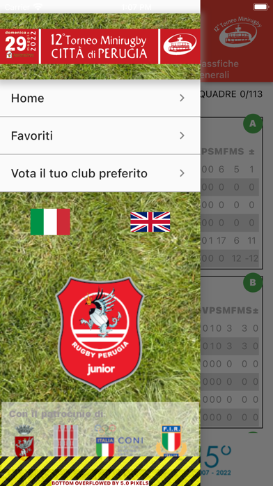 Torneo Minirugby Perugia Screenshot