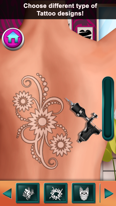Tattoo Salon - 3D Tattoo Maker Screenshot