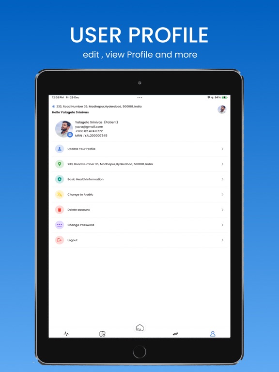 Baitna Medverz iPad screenshot 8 - Medical app