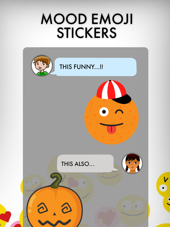 Screenshot #6 pour Mood Emoji - Status Stickers