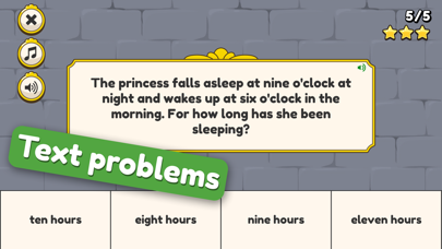 King of Math: Telling Time Screenshot