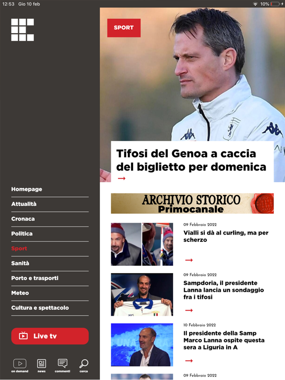 Screenshot #6 pour Primocanale.it