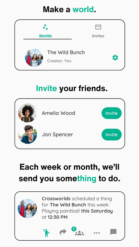 #2. Crossworlds - A Social App (iOS) 由: Crossworlds, Inc.