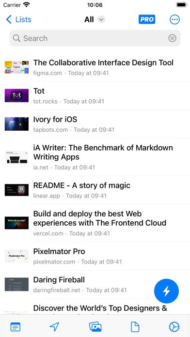 Anybox - Bookmark & Read Later Screenshot