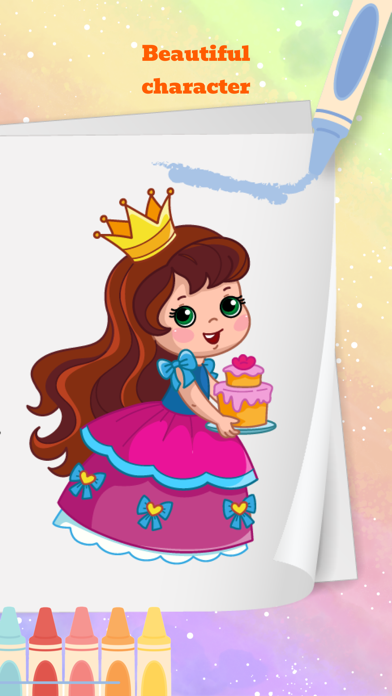 Coloring Pages: Princess Screenshot