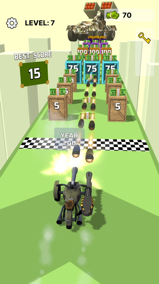 #3. Tank N Run: Modern Army Race (iOS) 由: MAD PIXEL