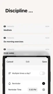 habeets - habit & goal tracker iphone screenshot 3