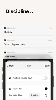 How to cancel & delete habeets - habit & goal tracker 4