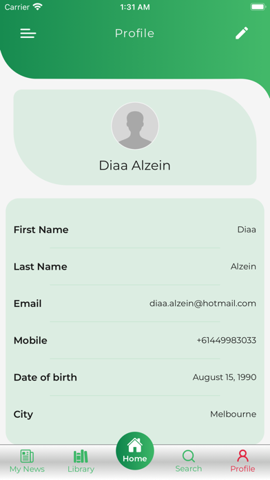 SAJA MedFlix Screenshot