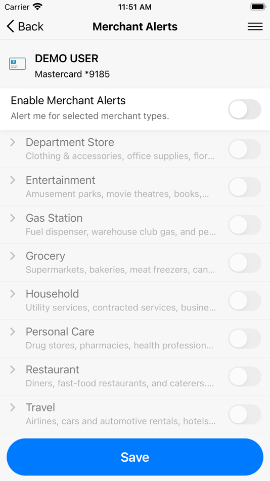 #1. IECU Card Controls (iOS) 由: Industrial Employees CU