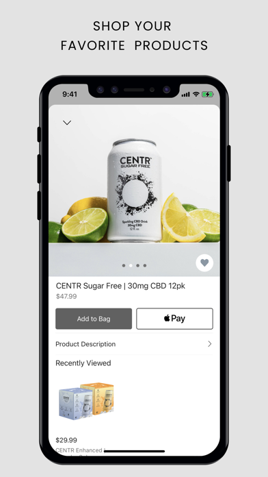 CENTR Brands Screenshot
