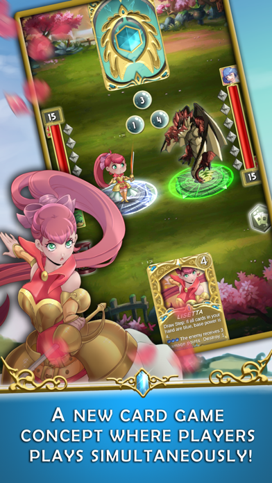 Crystal Soul Card Battle Screenshot
