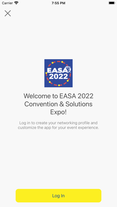 EASA Convention App Screenshot