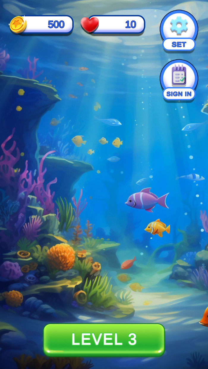 AquaHex Mergepuzzle num game