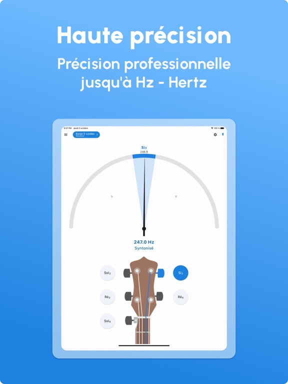 Screenshot #6 pour Accordeur de Banjo - LikeTones