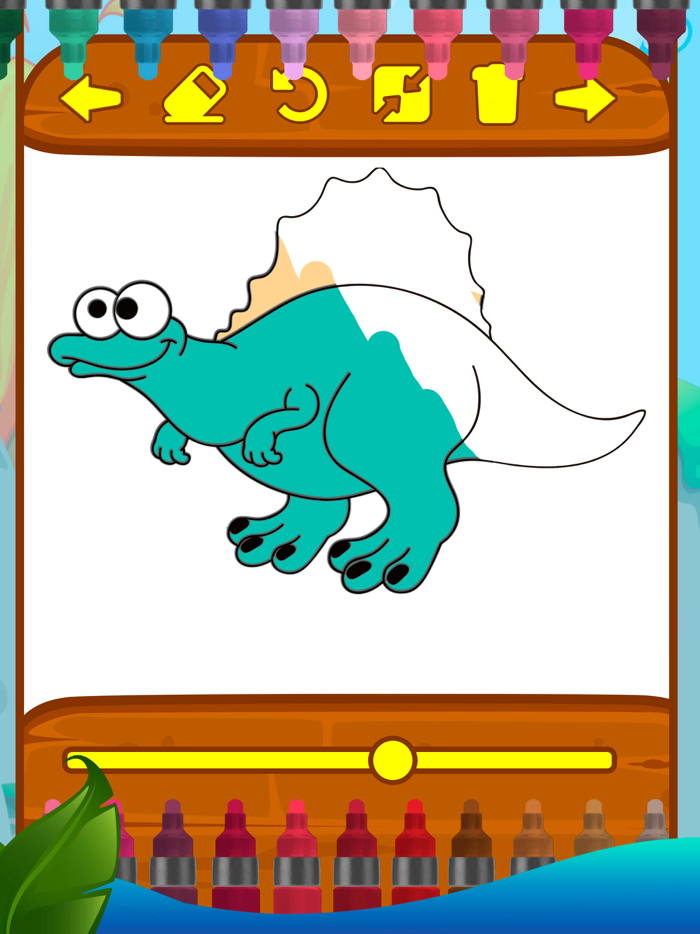 Dinosaurs Coloring Book Game