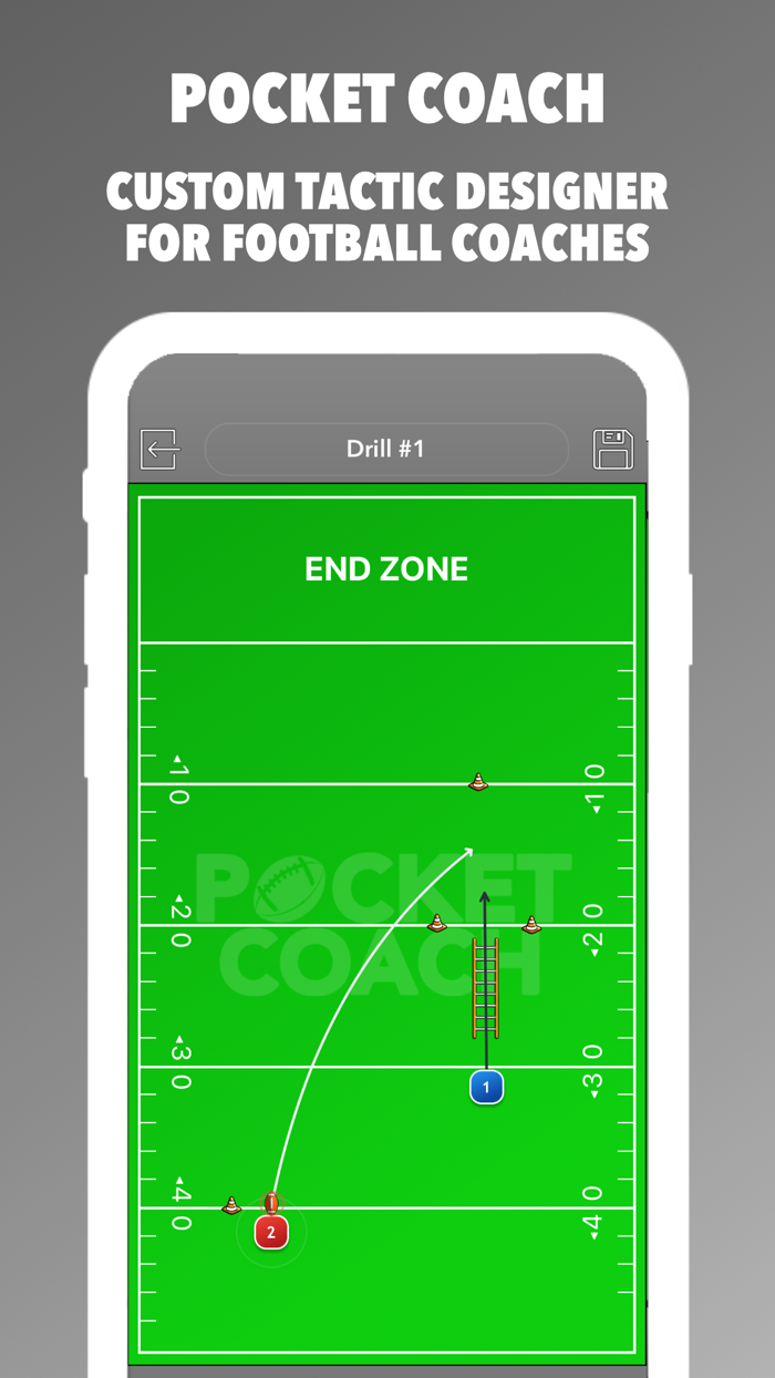 Pocket Coach Football Board