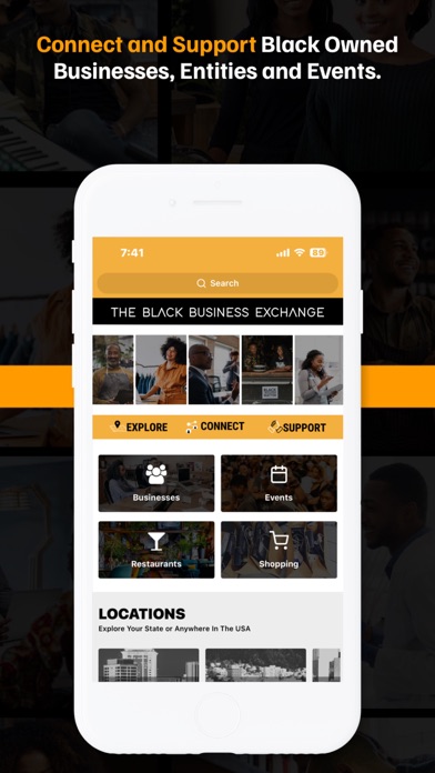 The Black Business Exchange Screenshot
