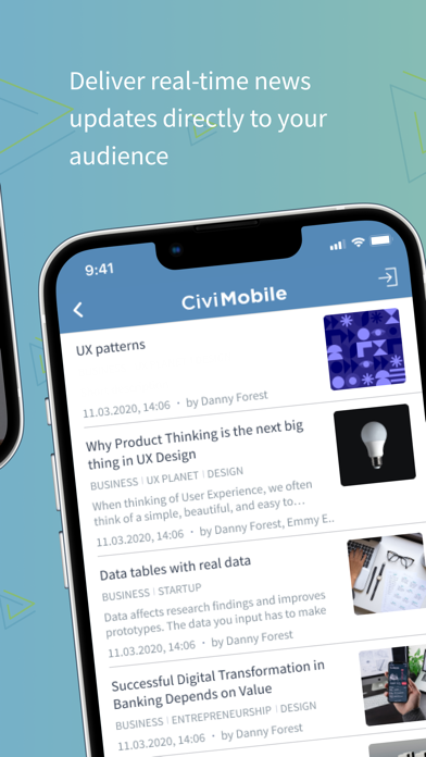 CiviMobile Screenshot
