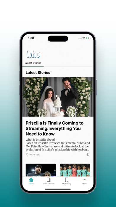 WHO Magazine Screenshot