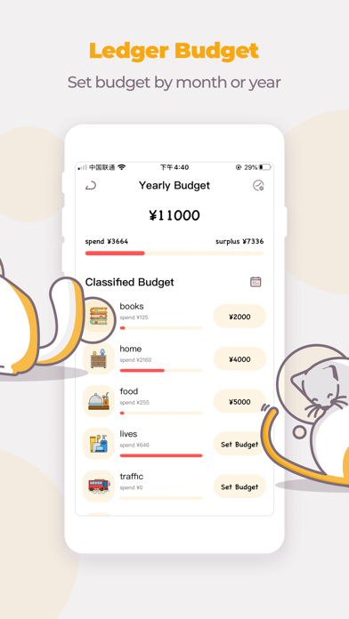 Money Cats - Bookkeeping Cost Screenshot