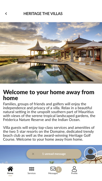 Heritage Resorts Mauritius Screenshot