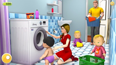 Triplet Baby Mother Simulator Screenshot