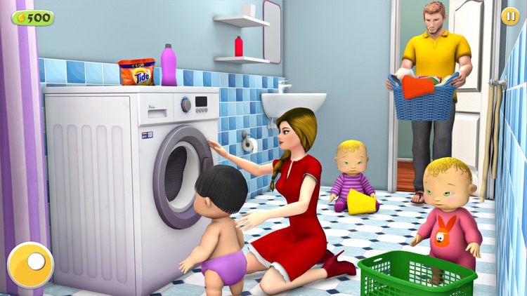 Triplet Baby Mother Simulator