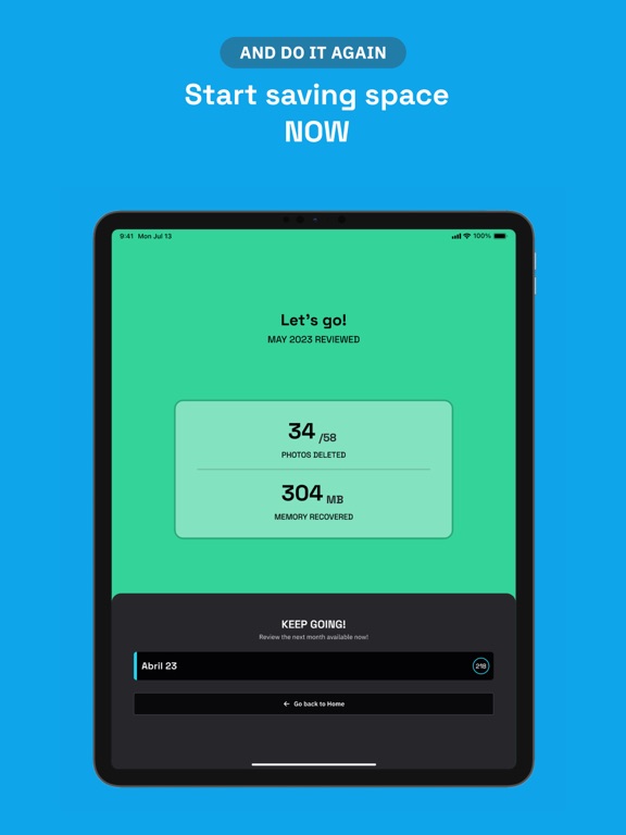 Swipe Delete: Photo Declutter iPad screenshot 6 - Utilities app